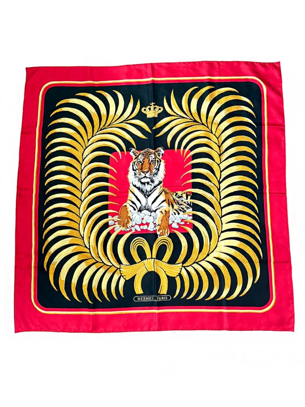 Hermès Tigre Royal Silk Scarf